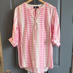 Madison Mathews cotton tunic, size XL